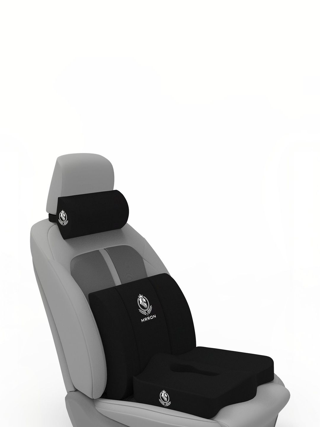 MRRON Black Car Seat Cushion-image-3