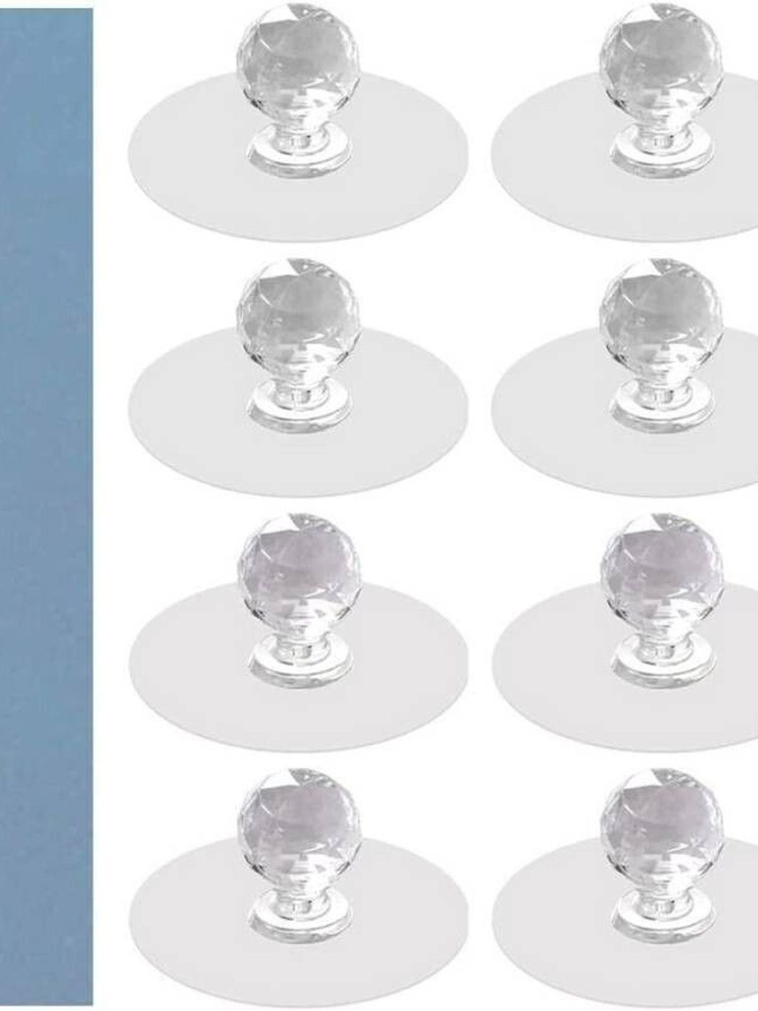 MERCEHIVE Transparent 12-Pcs Metal Hooks and Holders-picture-42