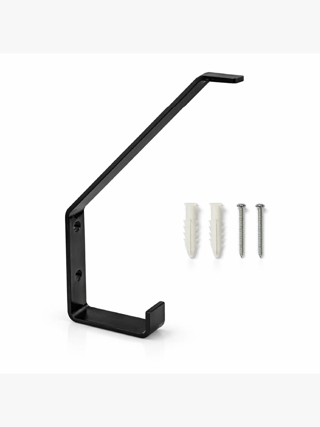 OBEROI'S TRADERS Black Wall Mount Helmet Holder-picture-47