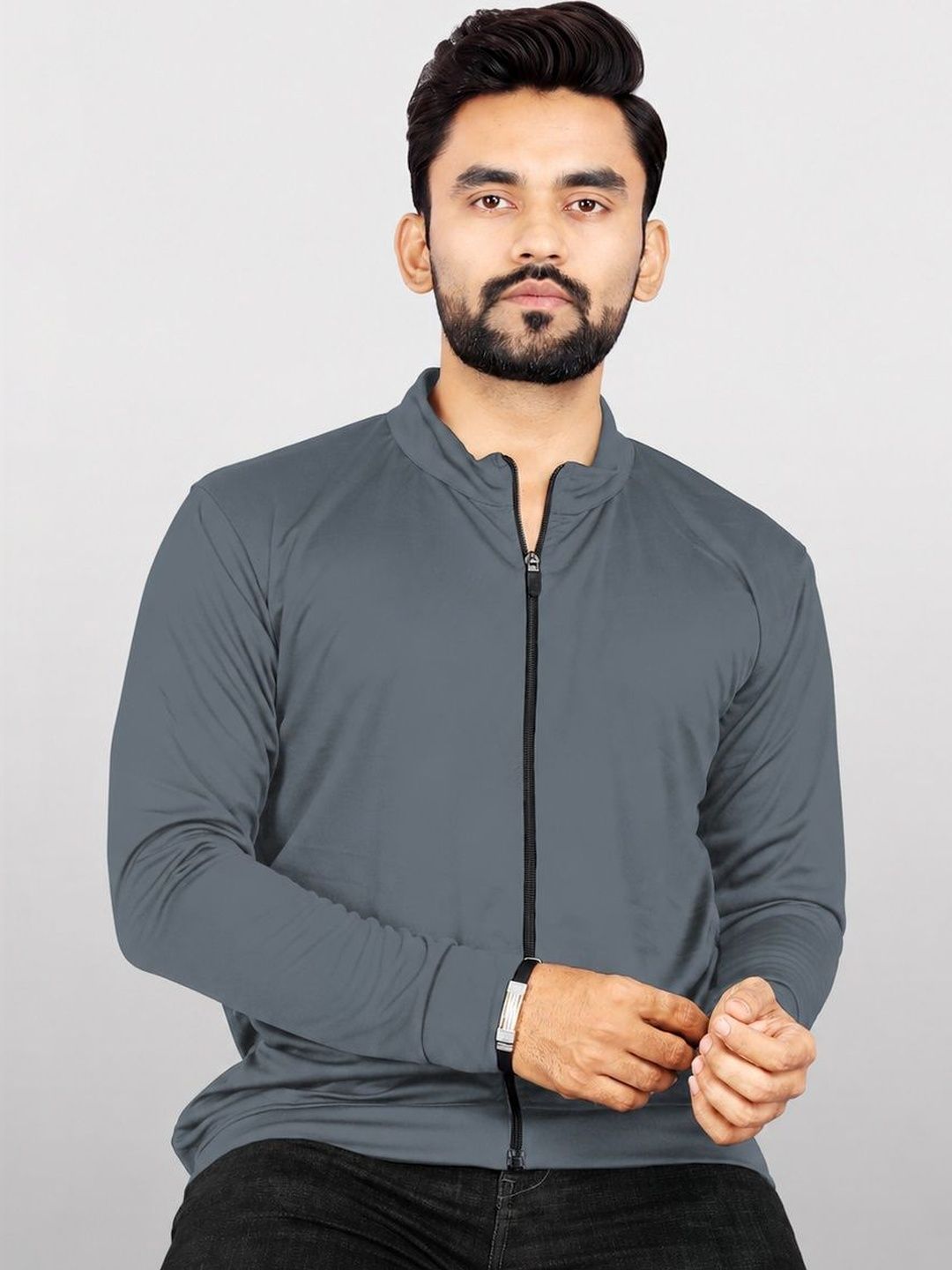 Veehaus Men Lightweight Running Open Front Jacket-picture-11