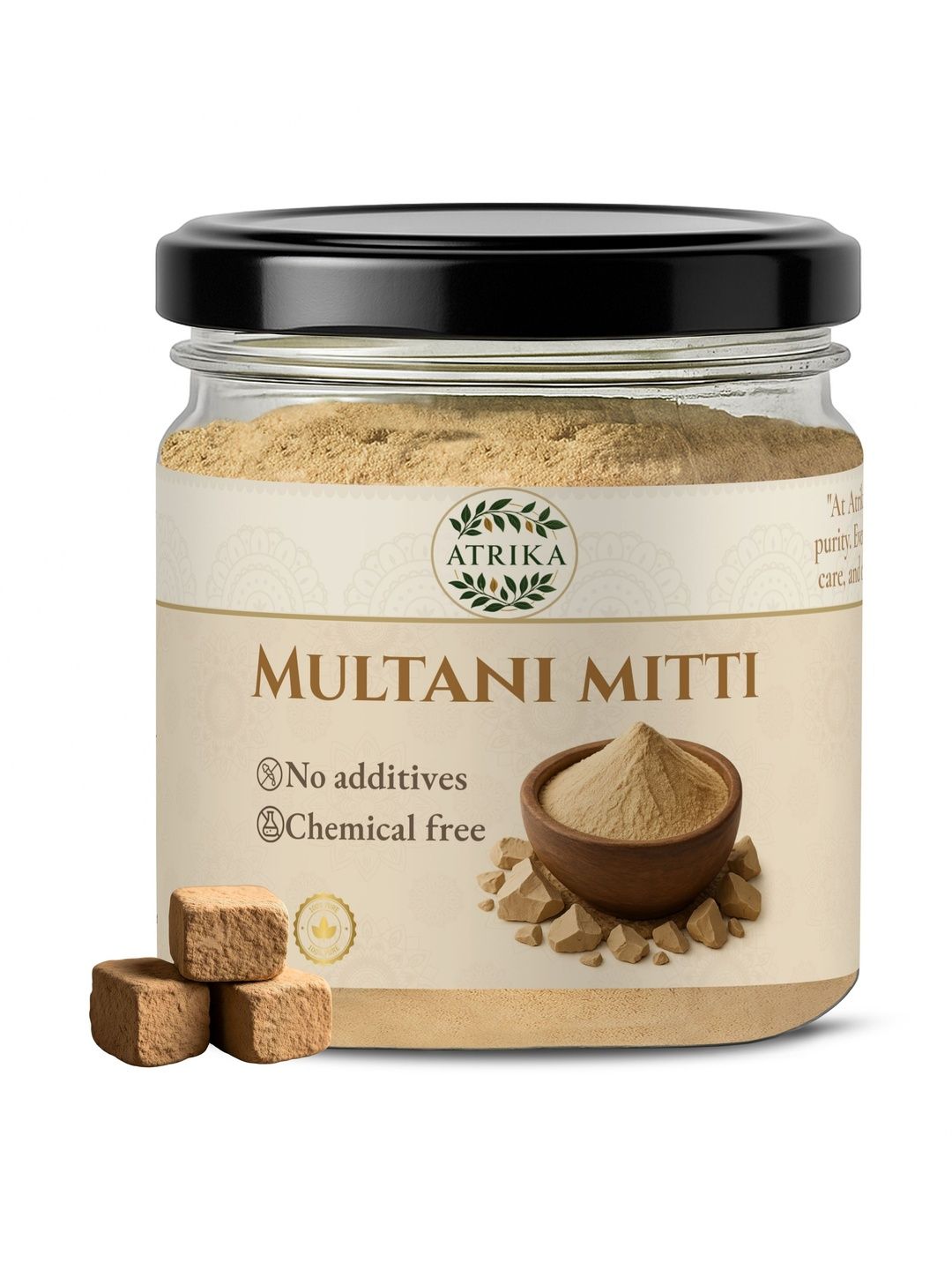 ATRIKA Oil Control & Acne Care Pure Multani Mitti Powder-image-20
