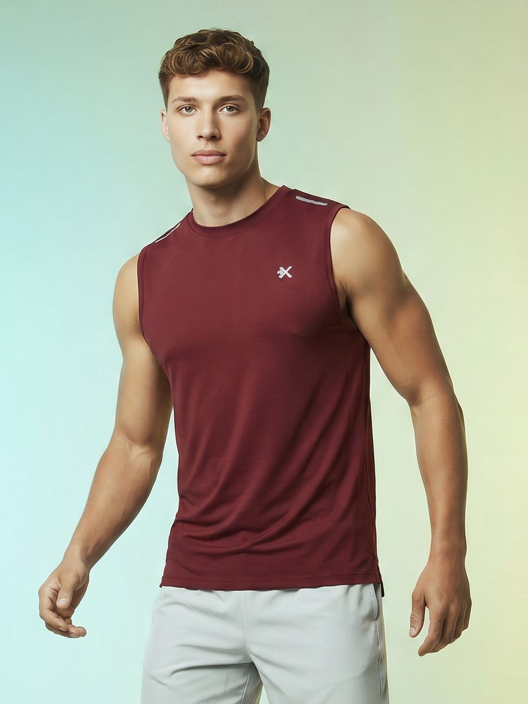 HRX by Hrithik Roshan Sleeveless Rapid-Dry T-shirt-picture-52