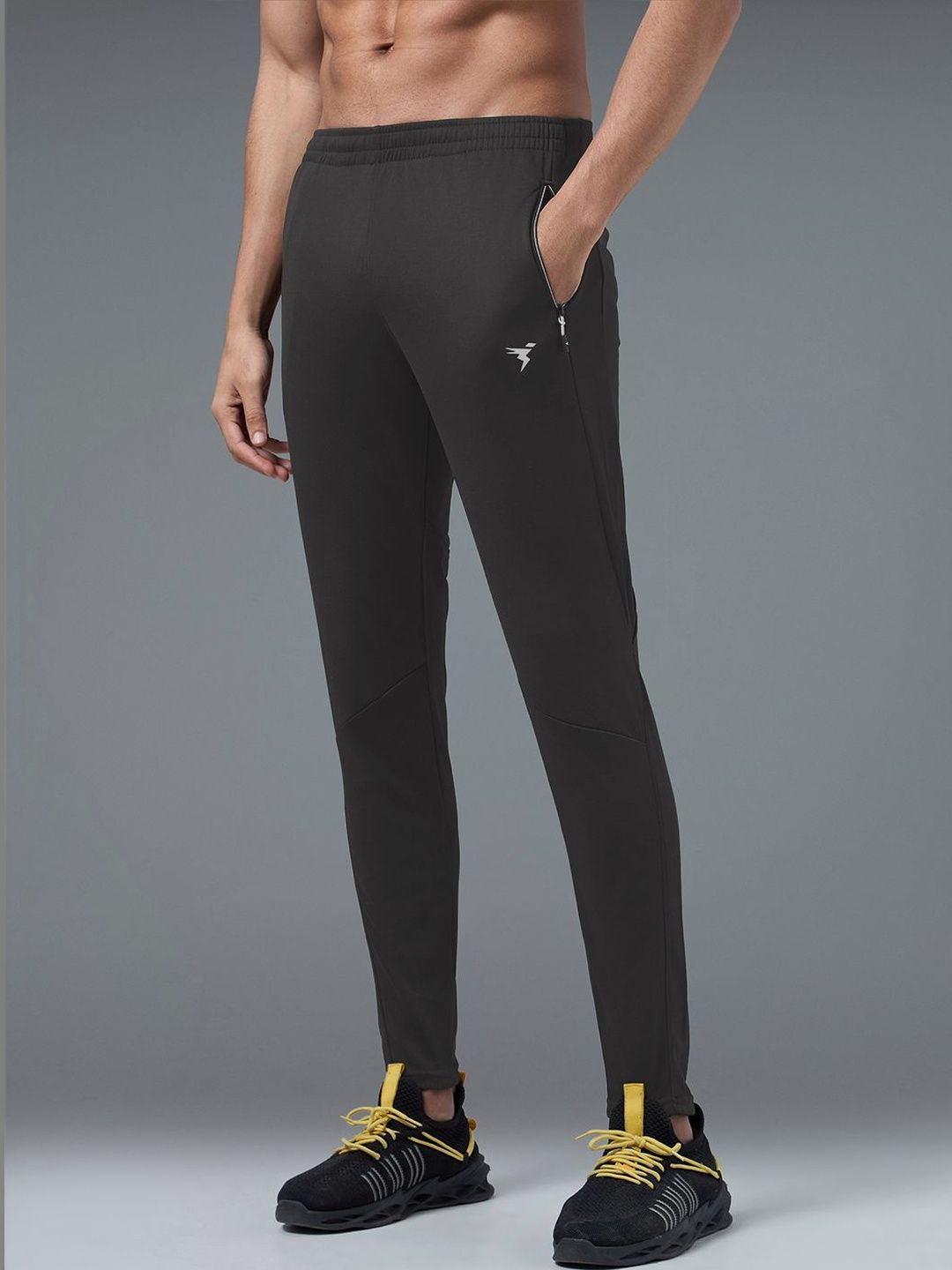 Technosport Men Slim Fit Brand Logo Rapid-Dry Training Track Pants-picture-15