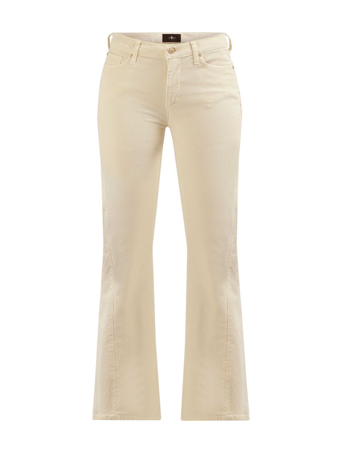 7 for all mankind Women White Twisted Dojo Tailorless Corduroy Jeans-picture-40