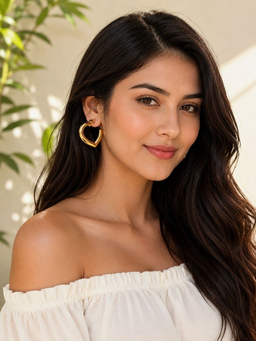 SZN Heart Shaped Hoop Earrings-picture-41