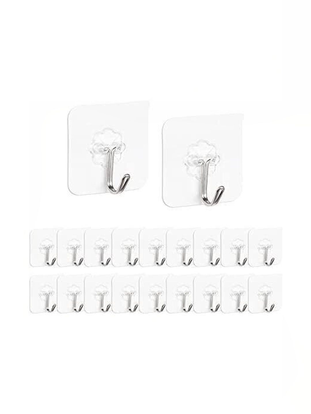 MERCEHIVE Set Of 20 Round Metal Hooks Hooks-picture-49