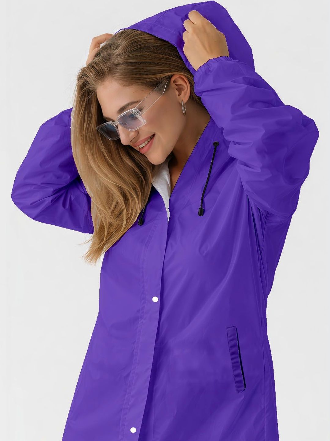 CAMISON Waterproof Reversible Hooded Rain Jacket-picture-40