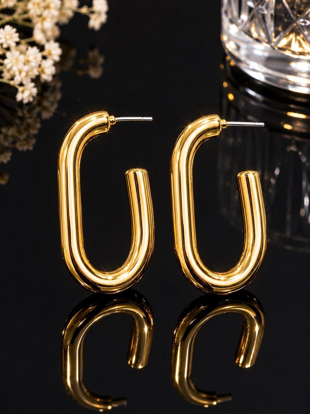 SZN Geometric Hoop Earrings-picture-35