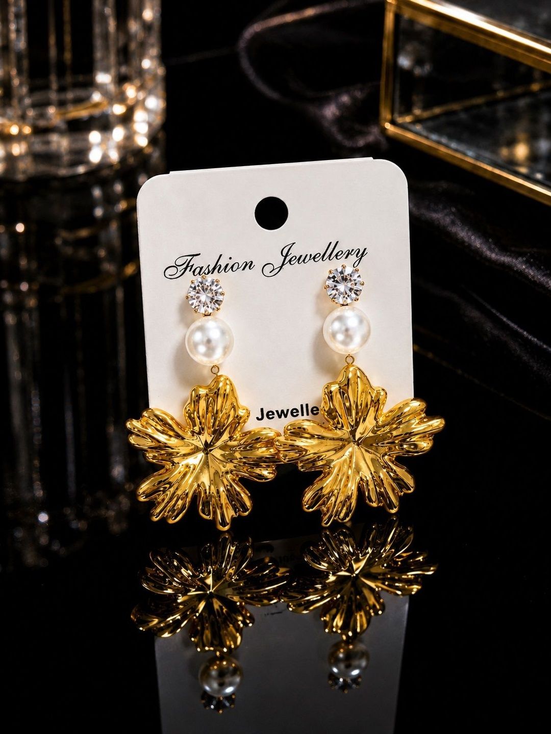 SZN Floral Drop Earrings-picture-30