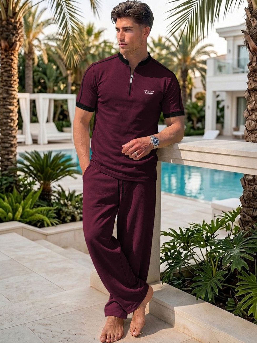 BLIVE Men Printed Night suit-picture-32