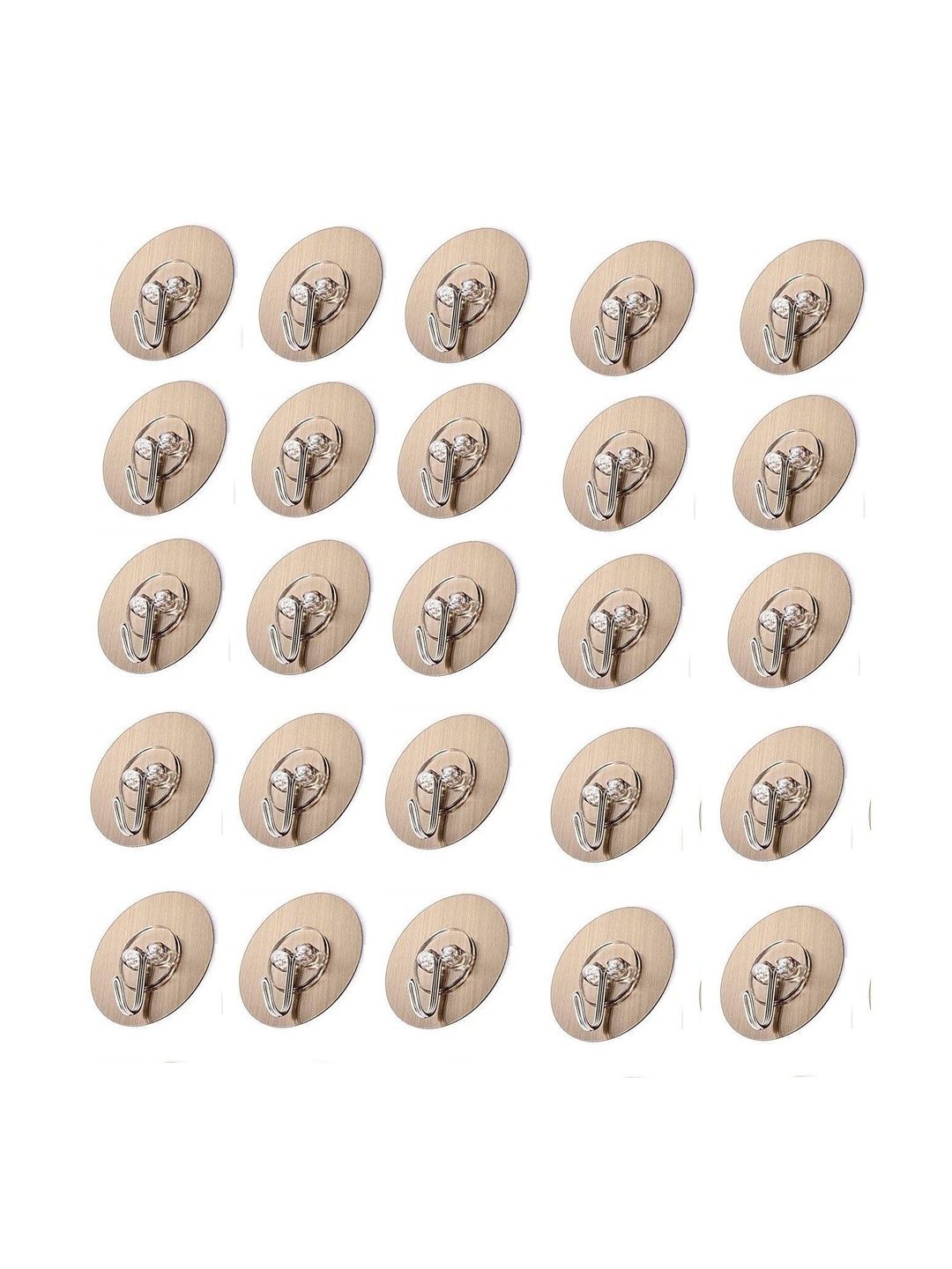 MERCEHIVE Transparent 25-Pcs Metal Hooks and Holders-picture-53