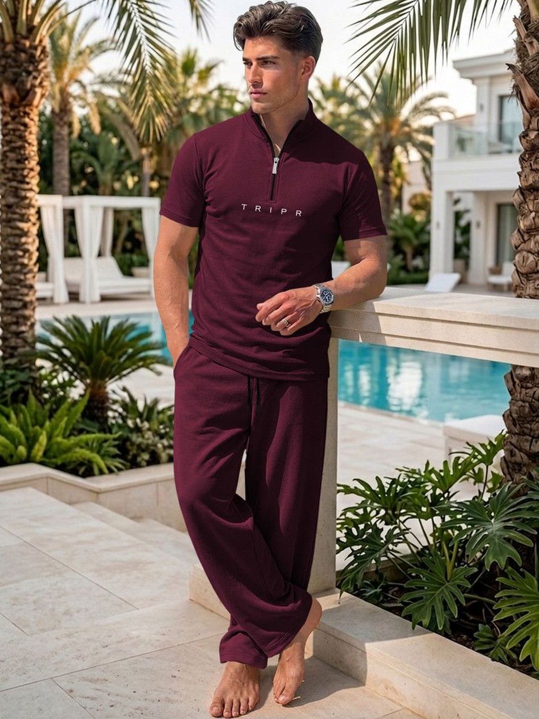 BLIVE Men Printed Night suit-picture-31