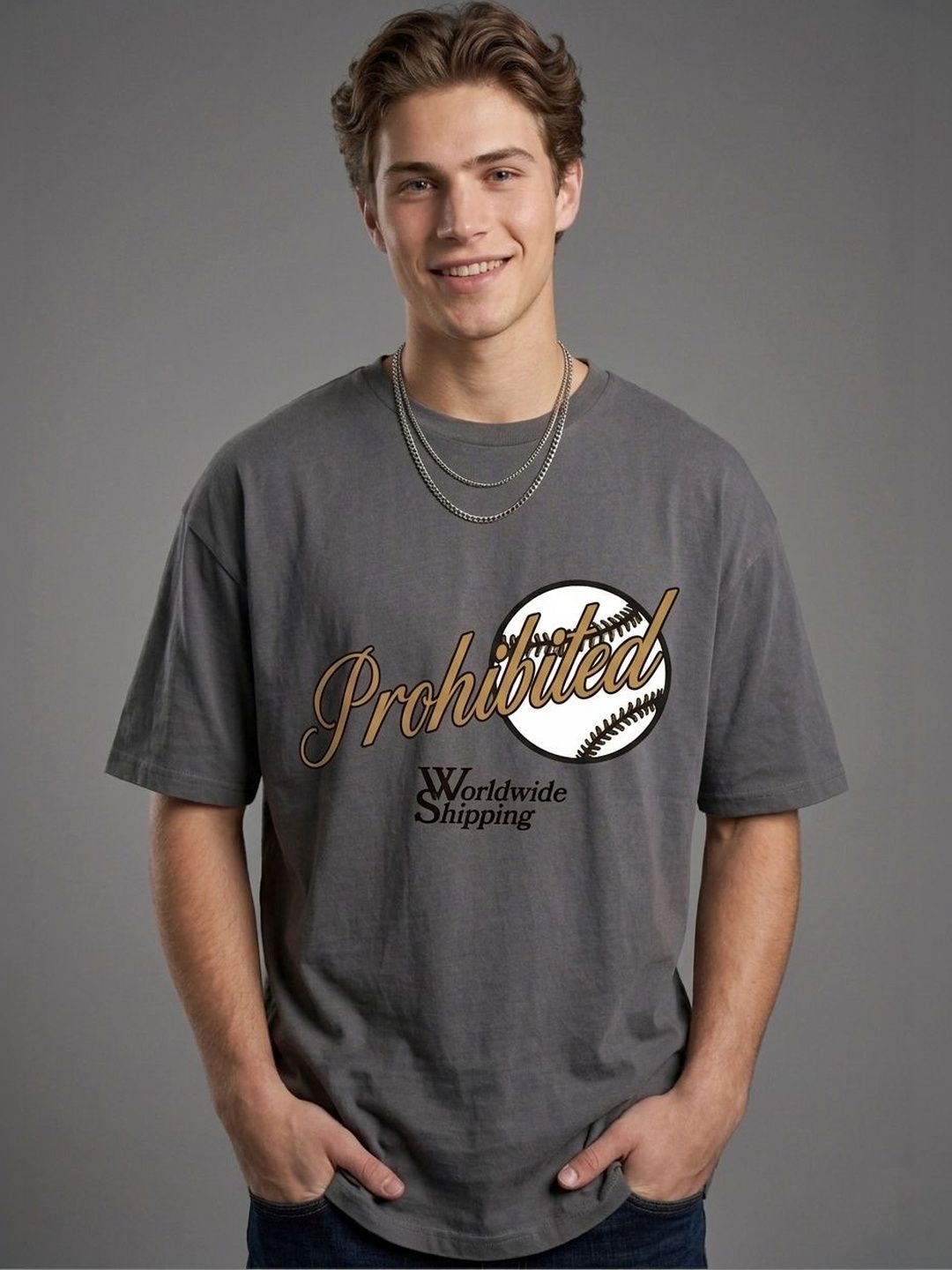 HERE&NOW Men Printed T-shirt-image-49