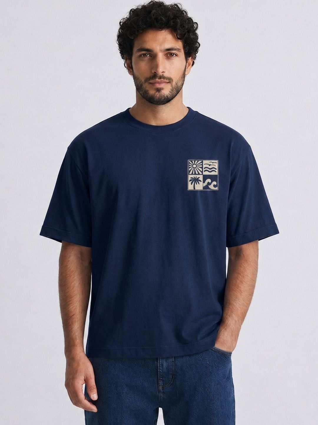 HERE&NOW Men Printed T-shirt-picture-23