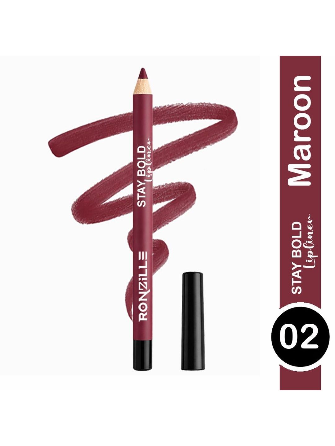 Ronzille Super Stay Matte Lip Liner -Maroon-image-18