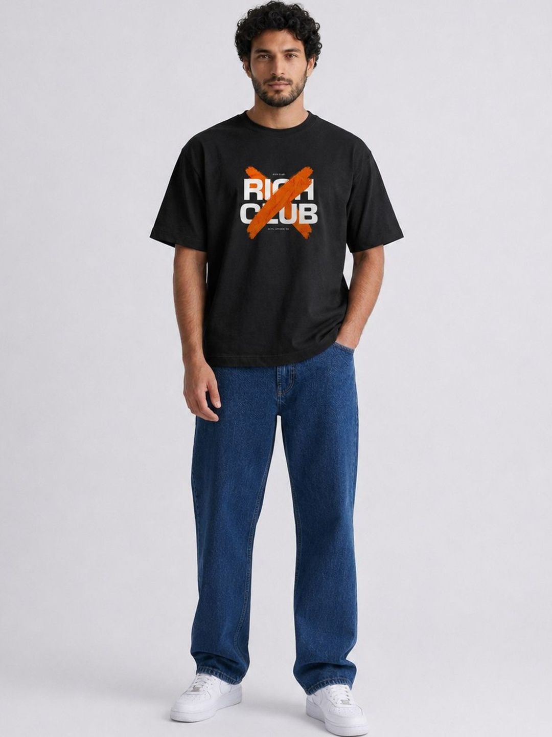 HERE&NOW Men Typography Printed T-shirt-image-46