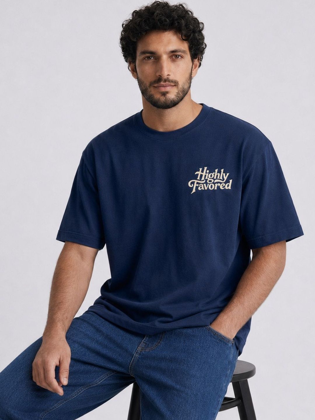 HERE&NOW Men Typography Printed T-shirt-picture-22
