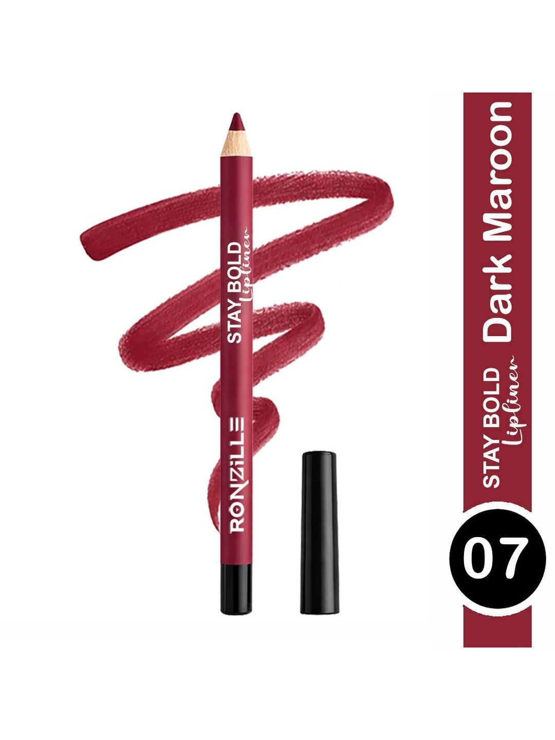 Ronzille Super Stay Matte Lip Liner -Dark Maroon-image-6