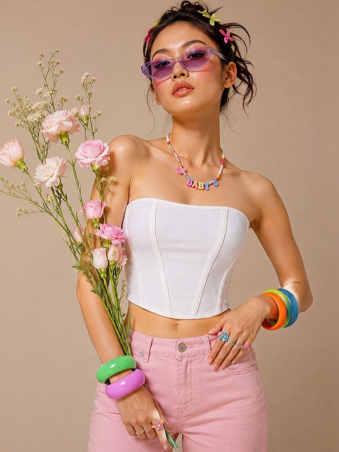 Moda Rapido Tube Crop Top-picture-41