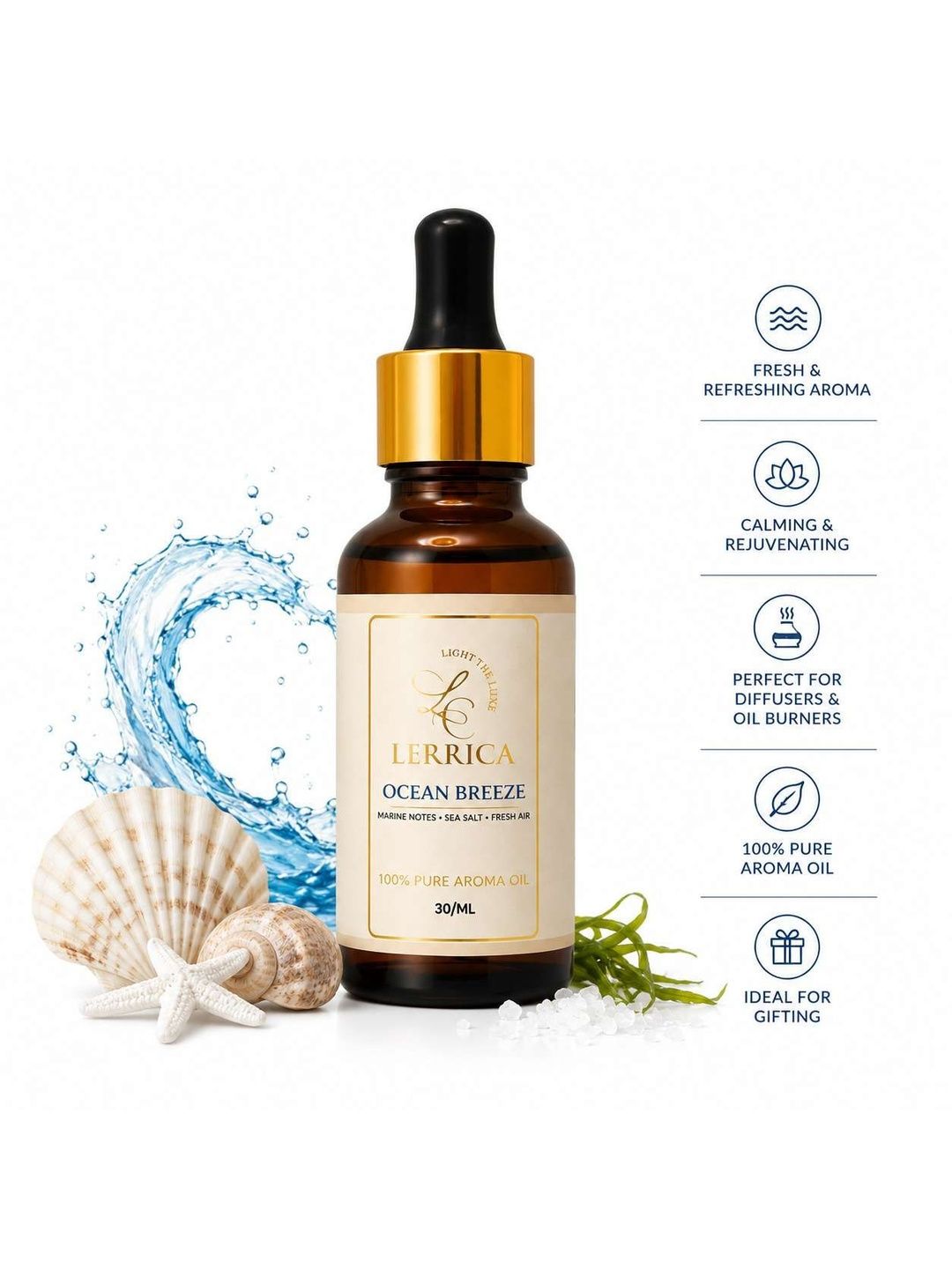 LERRICA Ocean Breeze Essential Aroma Oils - 30 ml-image-11