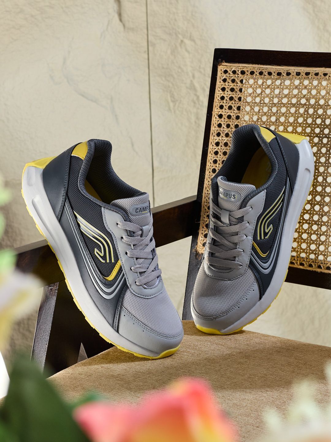 Campus Men Colourblocked Sneakers-picture-45