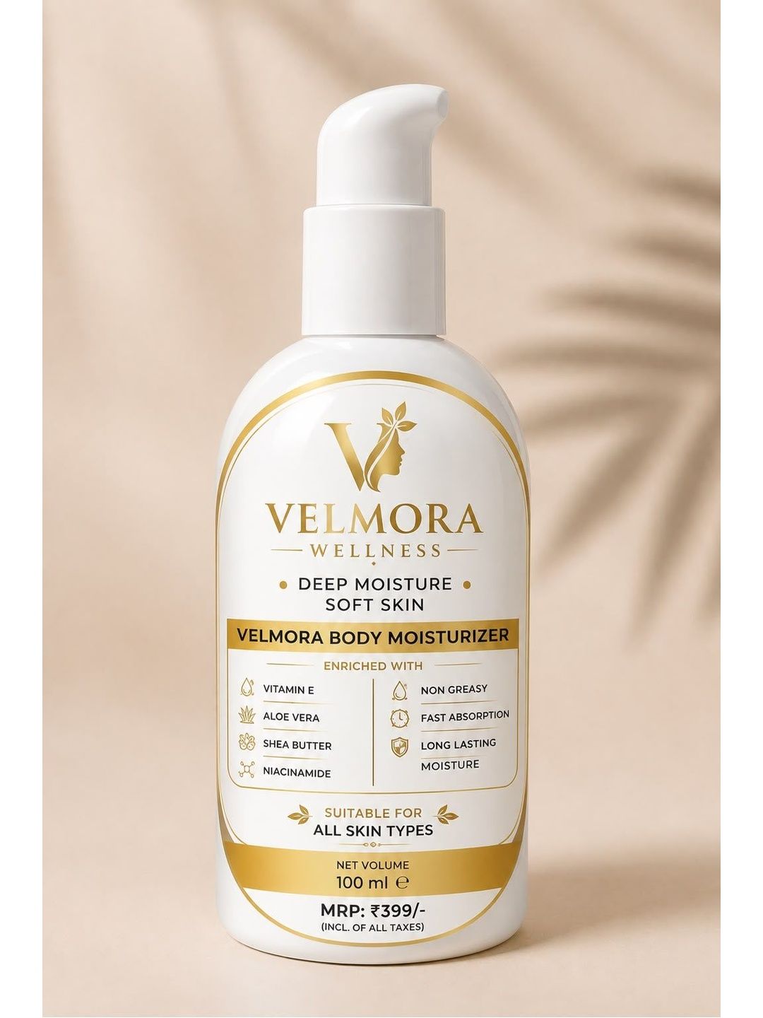 Velmora Wellness Deep Body Moisture & Cream - 100 ml-image-45