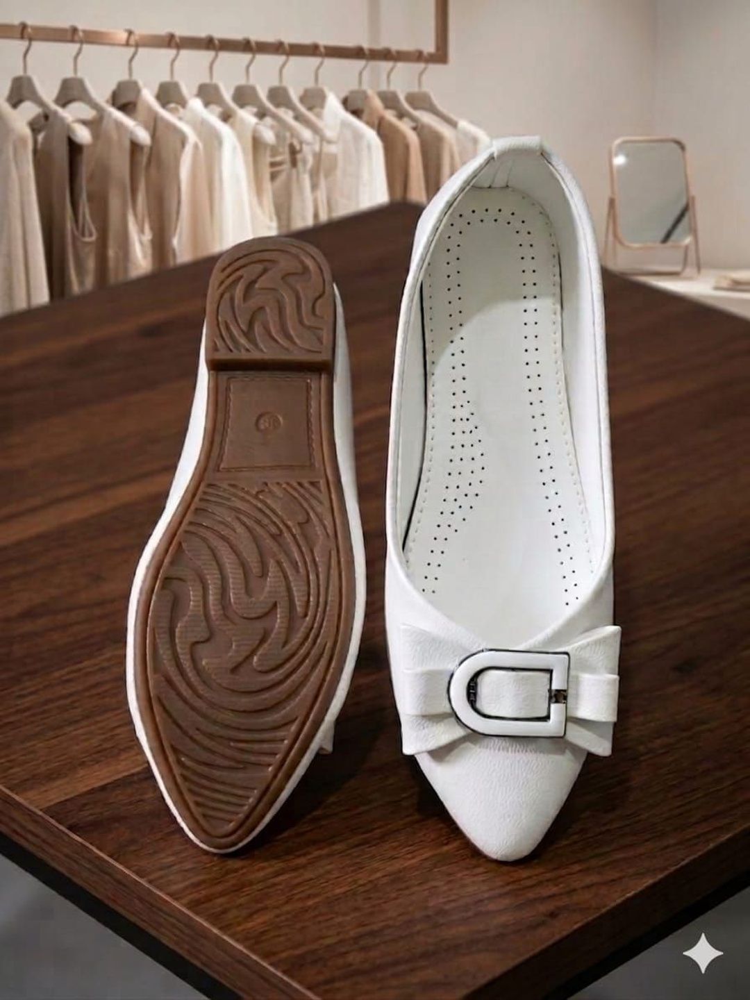 DIVASTRI Women Textured Mules with Buckles Flats-picture-57