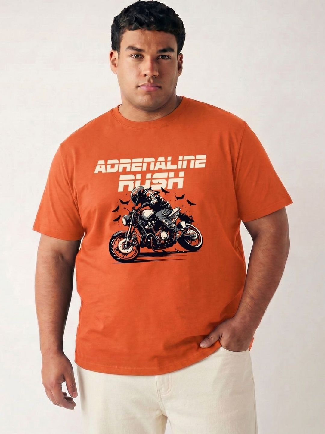Toodle Plus Plus Size Men Printed T-shirt-picture-23