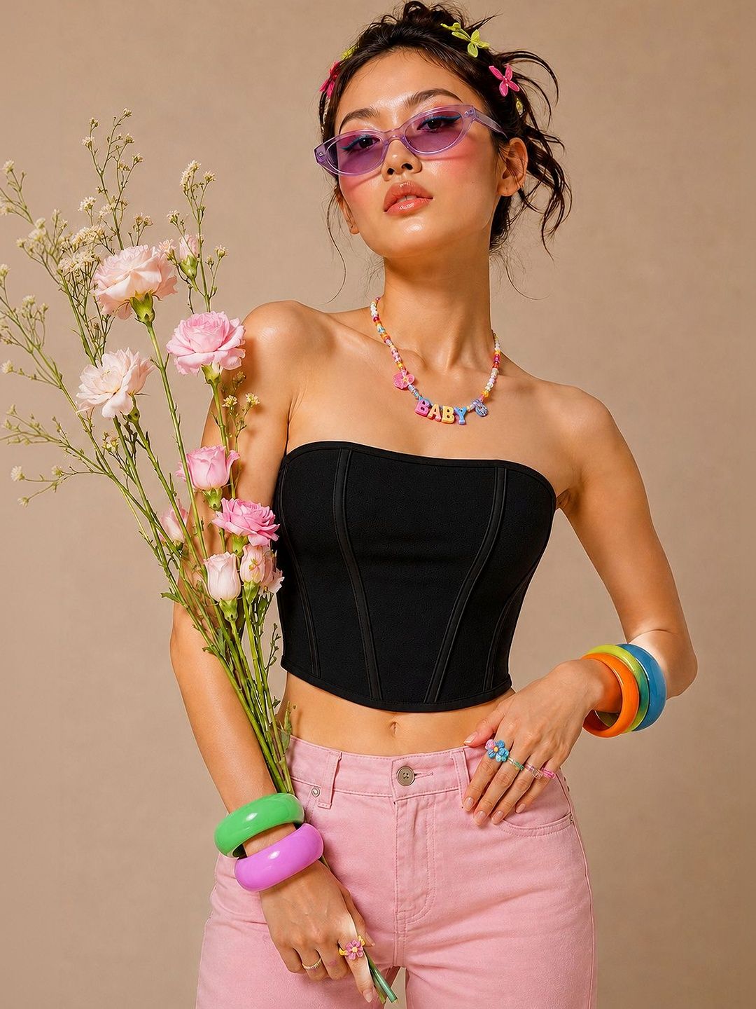 Moda Rapido Tube Crop Top-picture-40