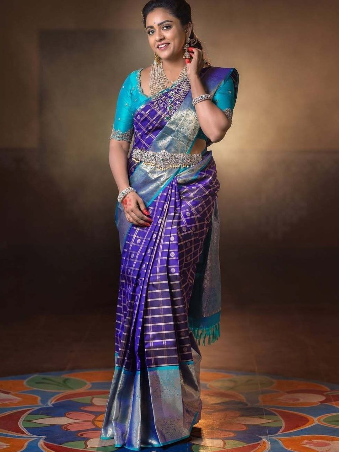 AVANTIKA FASHION Zari Art Silk Kanjeevaram Saree-picture-24