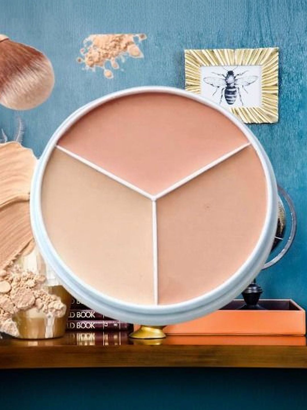 JEBU 3 In 1 Face Concealer Palette For Dark Circles-picture-31