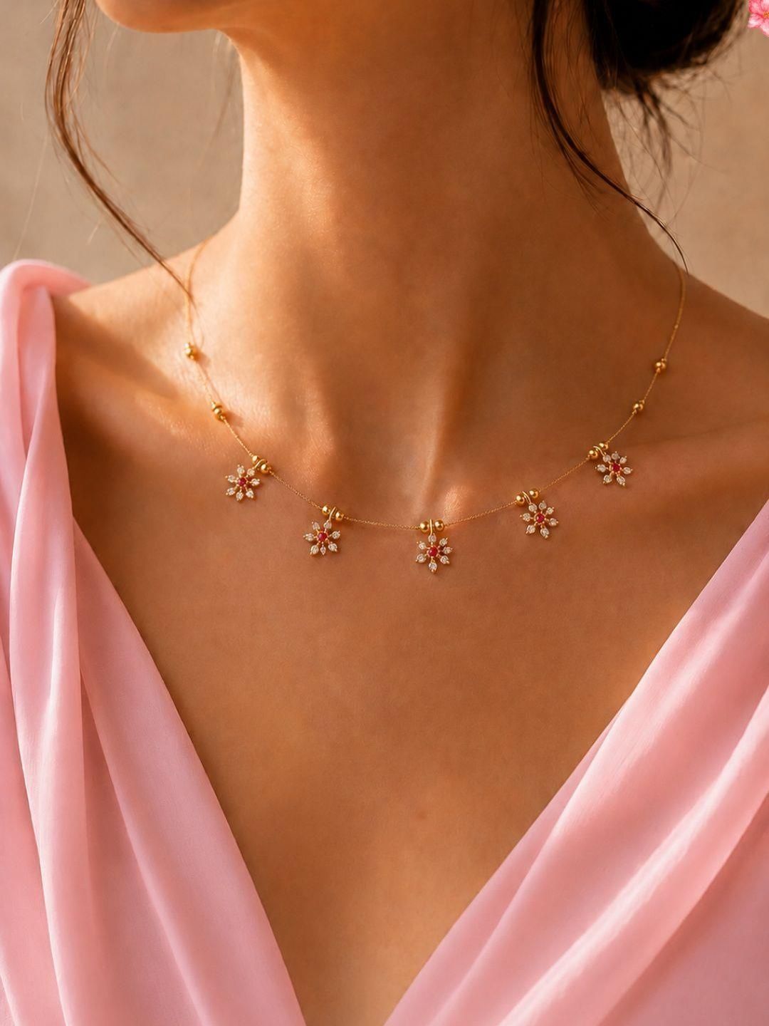 Anouk Brass Gold-Plated Layered Necklace-picture-29