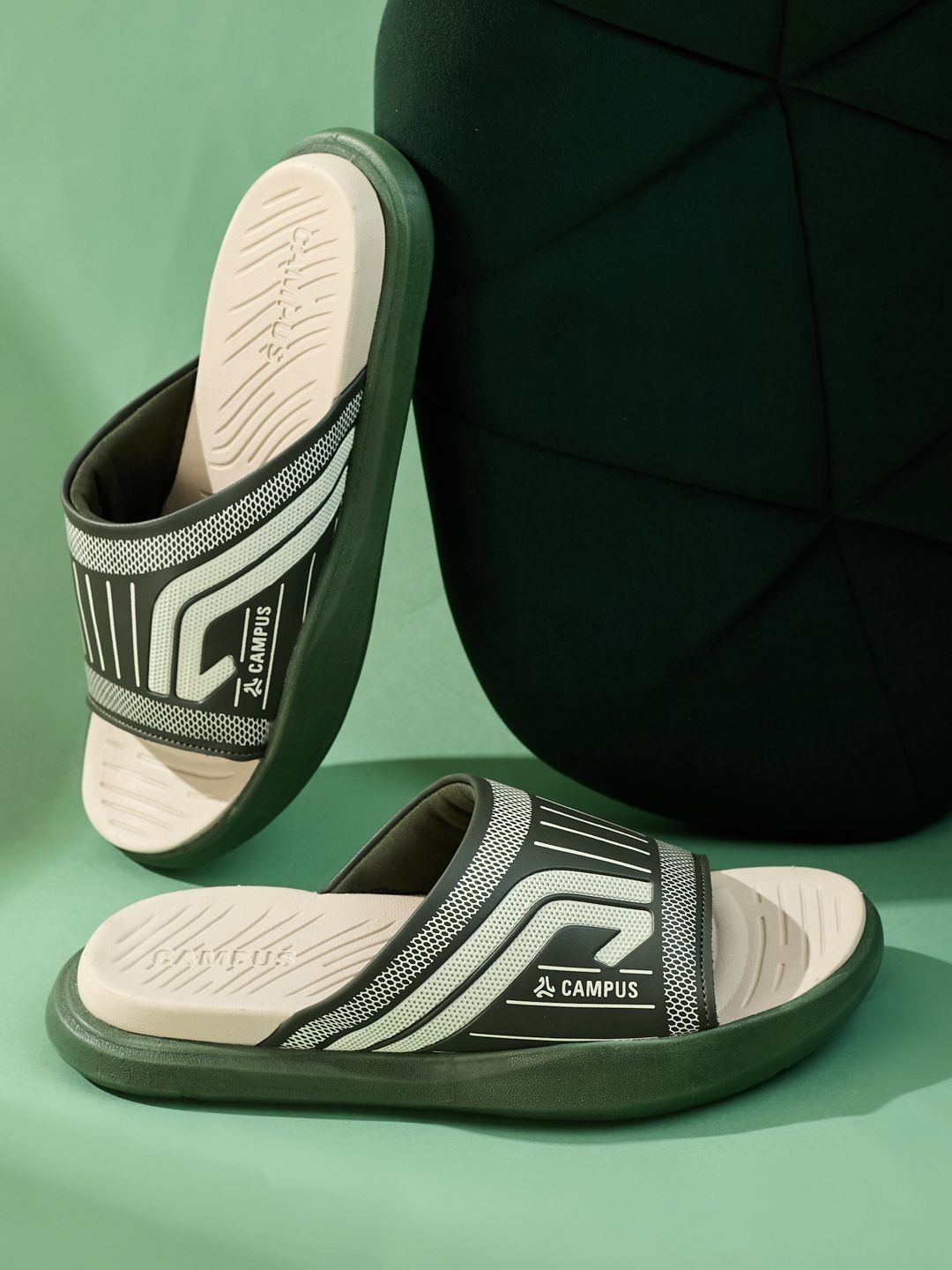 Campus Men Printed Sliders-picture-18