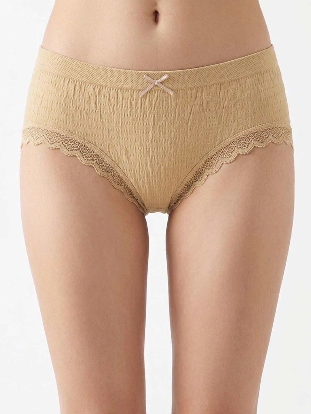 DressBerry Women Pack of 3 Self Design Lace Assorted Basic Briefs-picture-19