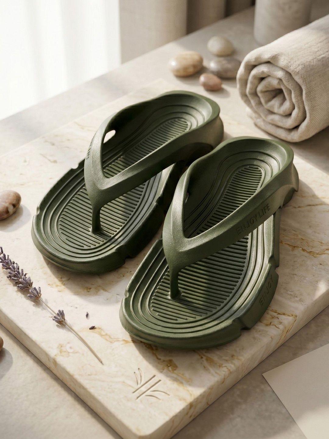DRACKFOOT Men Thong Flip-Flops-image-4