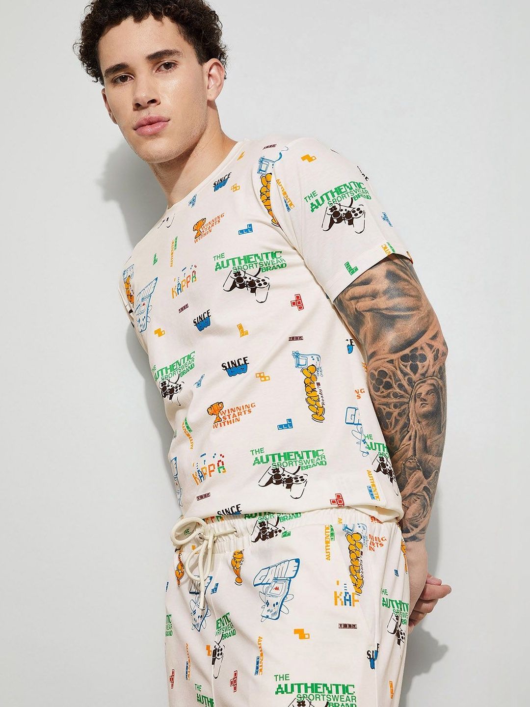 Kappa Men Printed T-shirt-picture-17