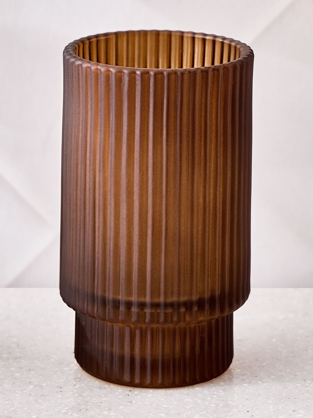 Home Centre Brown Textured Glass-picture-56