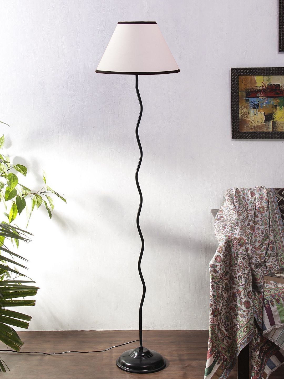 Myntra Elegant Homes Unisex Multi Metal Floor Lamps-image-45