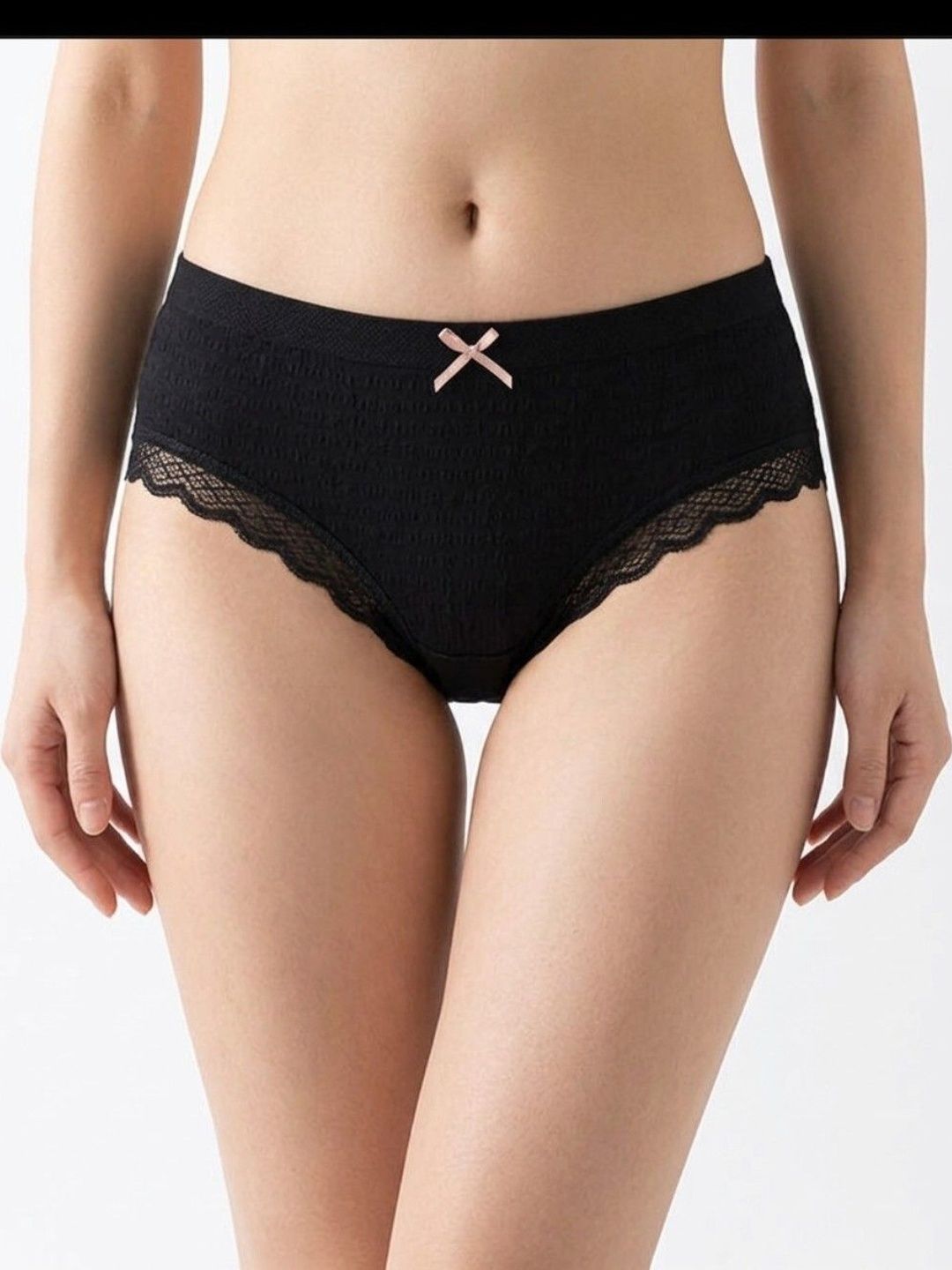 DressBerry Women Pack of 3 Self Design Lace Assorted Basic Briefs-picture-21
