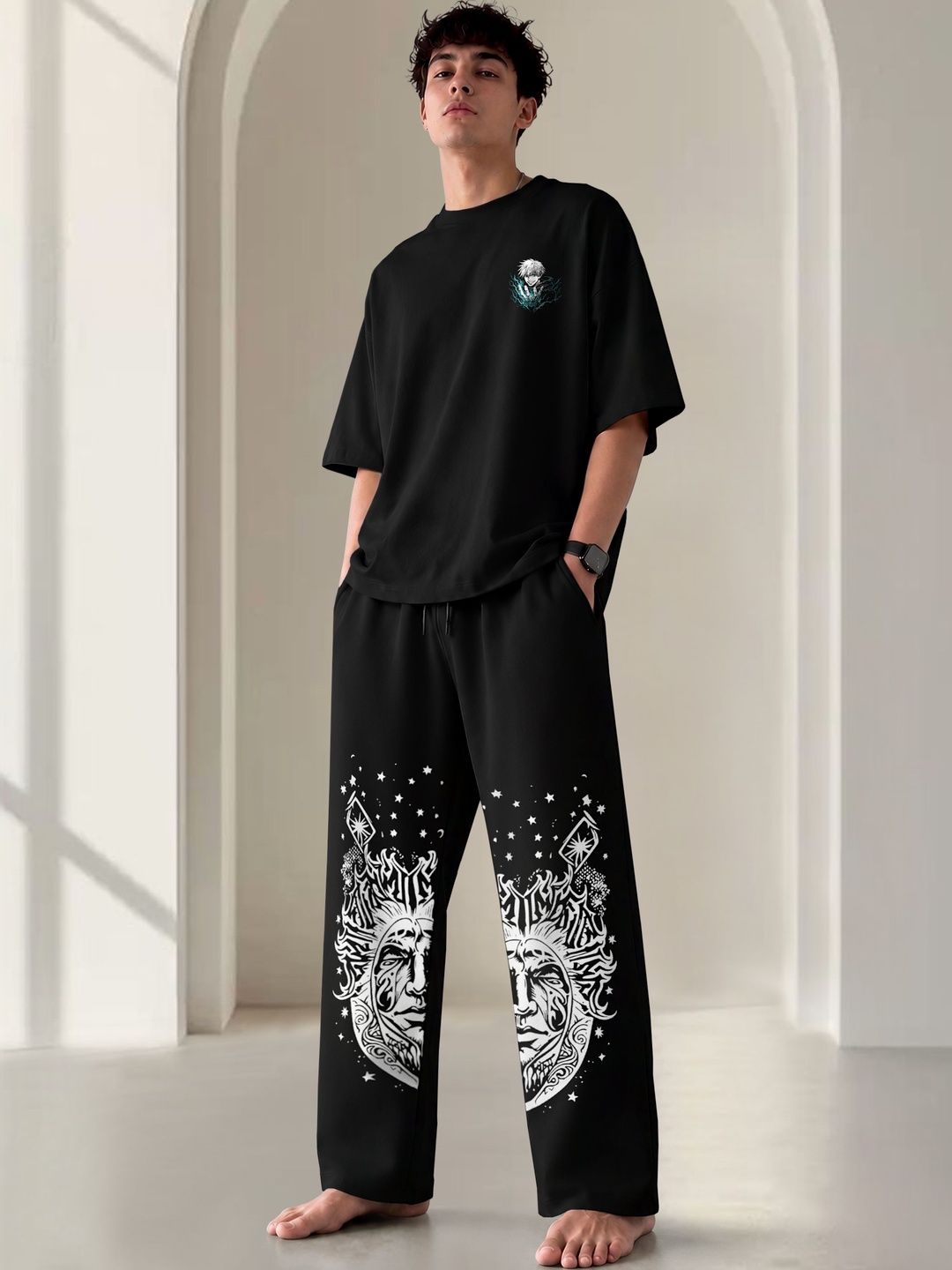 TRIPR Men Printed Night suit-picture-34