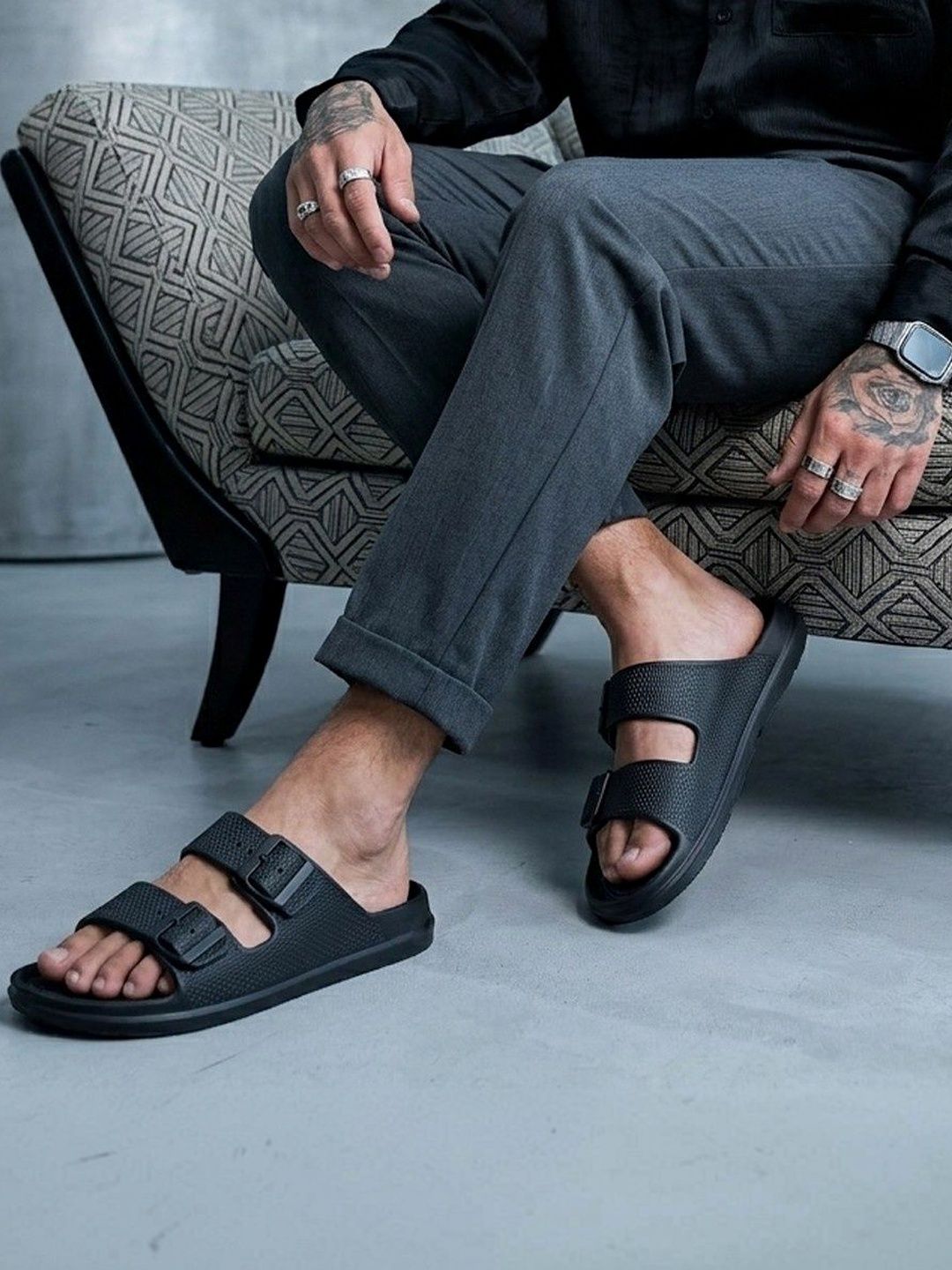 glitchez Men Comfort Sandals-picture-56
