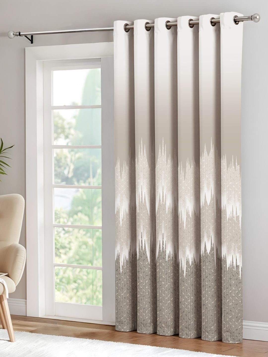 AAVIS DECOR Grey Blackout Door Curtains-picture-24