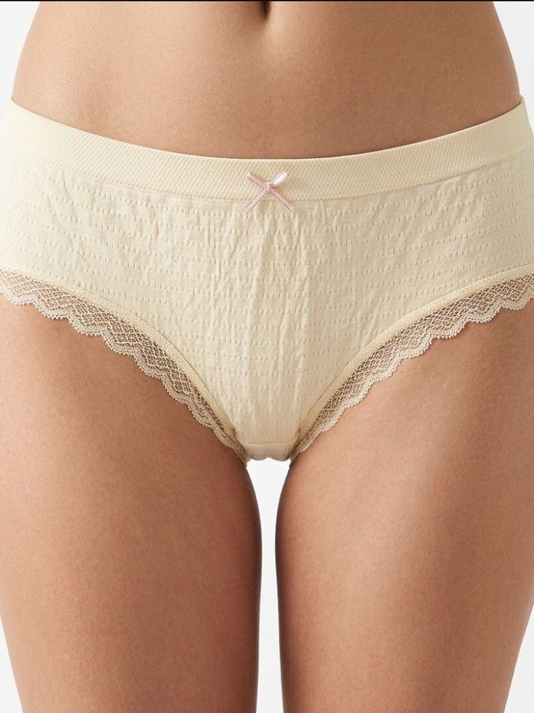 DressBerry Women Pack of 3 Self Design Lace Assorted Basic Briefs-picture-58