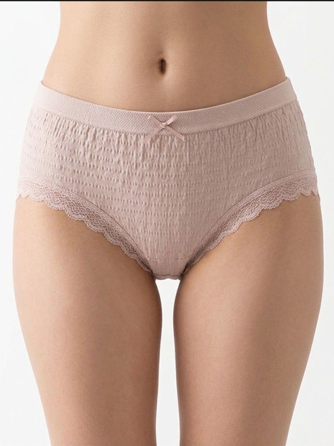 DressBerry Women Pack of 3 Self Design Lace Assorted Basic Briefs-picture-43