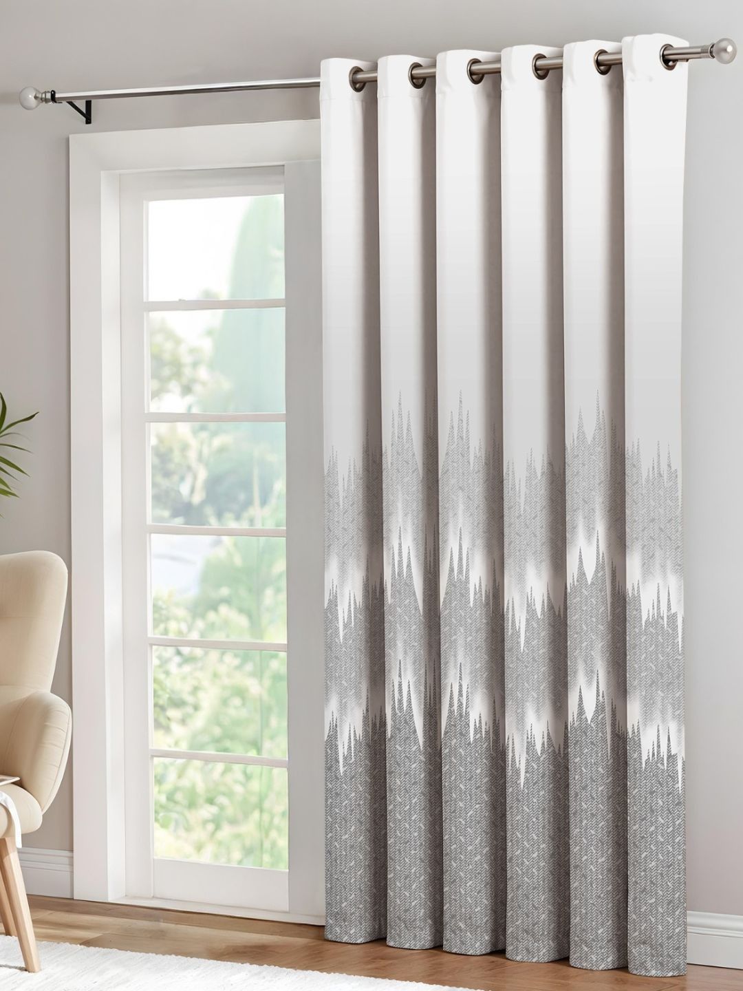 AAVIS DECOR Grey Black Out Window Curtain-picture-18