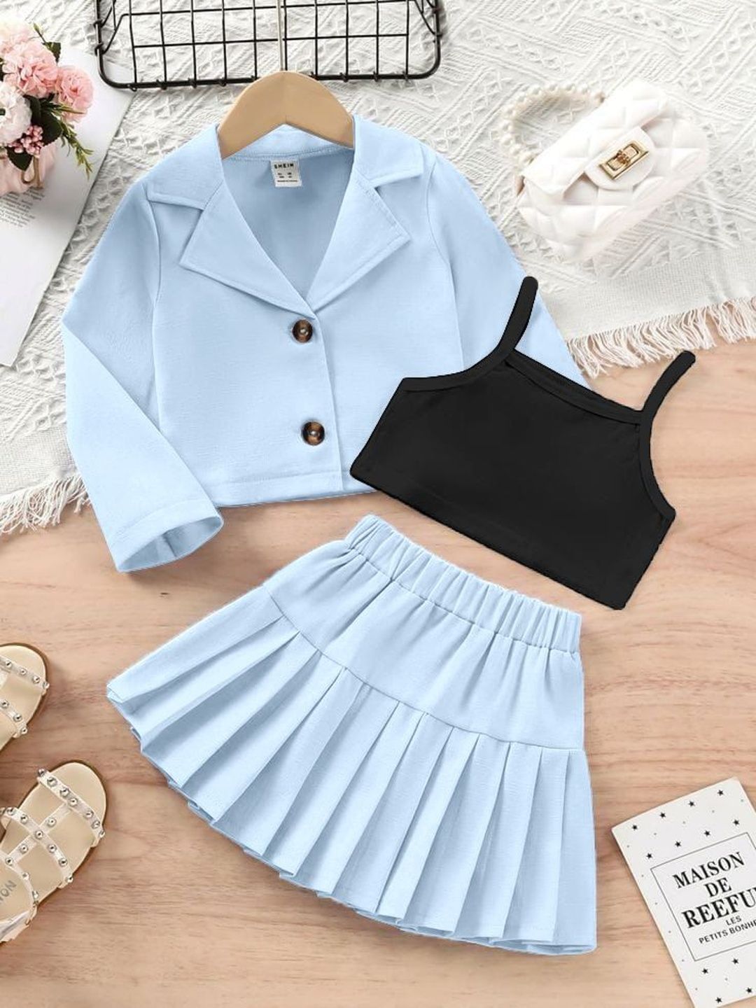 LAXNEEP Girls Top with Skirt-image-35
