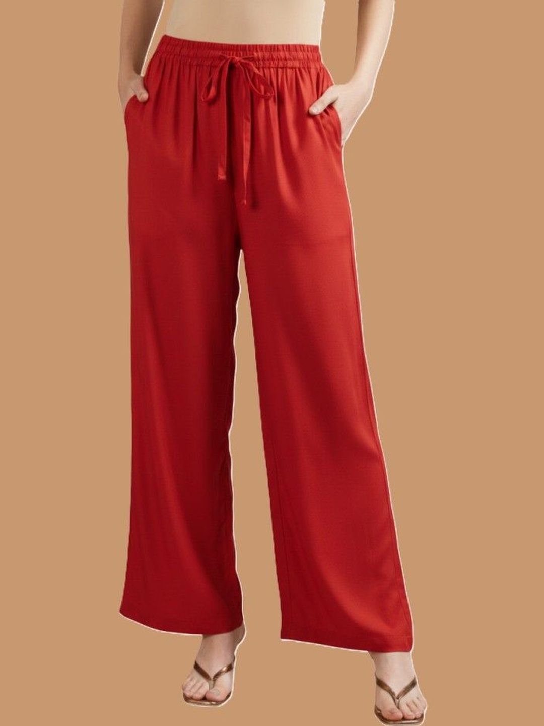 Oxinexx Women Knitted Ethnic Palazzos-picture-23