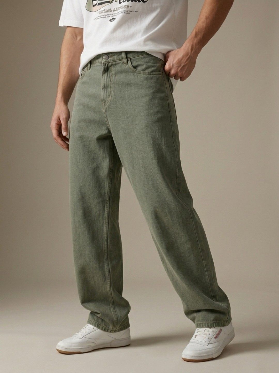 glitchez Men Baggy Fit Mid-Rise Jeans-picture-53