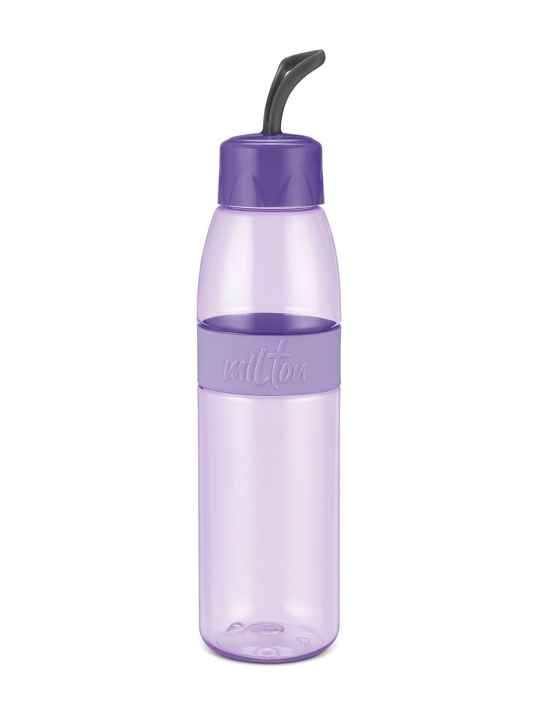 Milton Purple & Transparent Single Plastic Solid Water Bottle-image-4