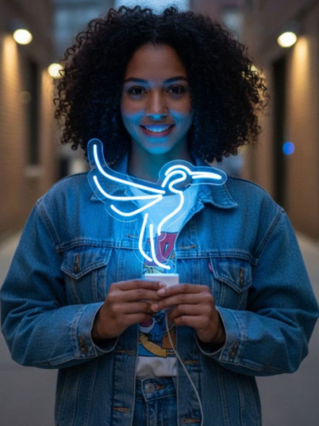 Custom Neon Hummingbird Design Neon Sign-picture-27